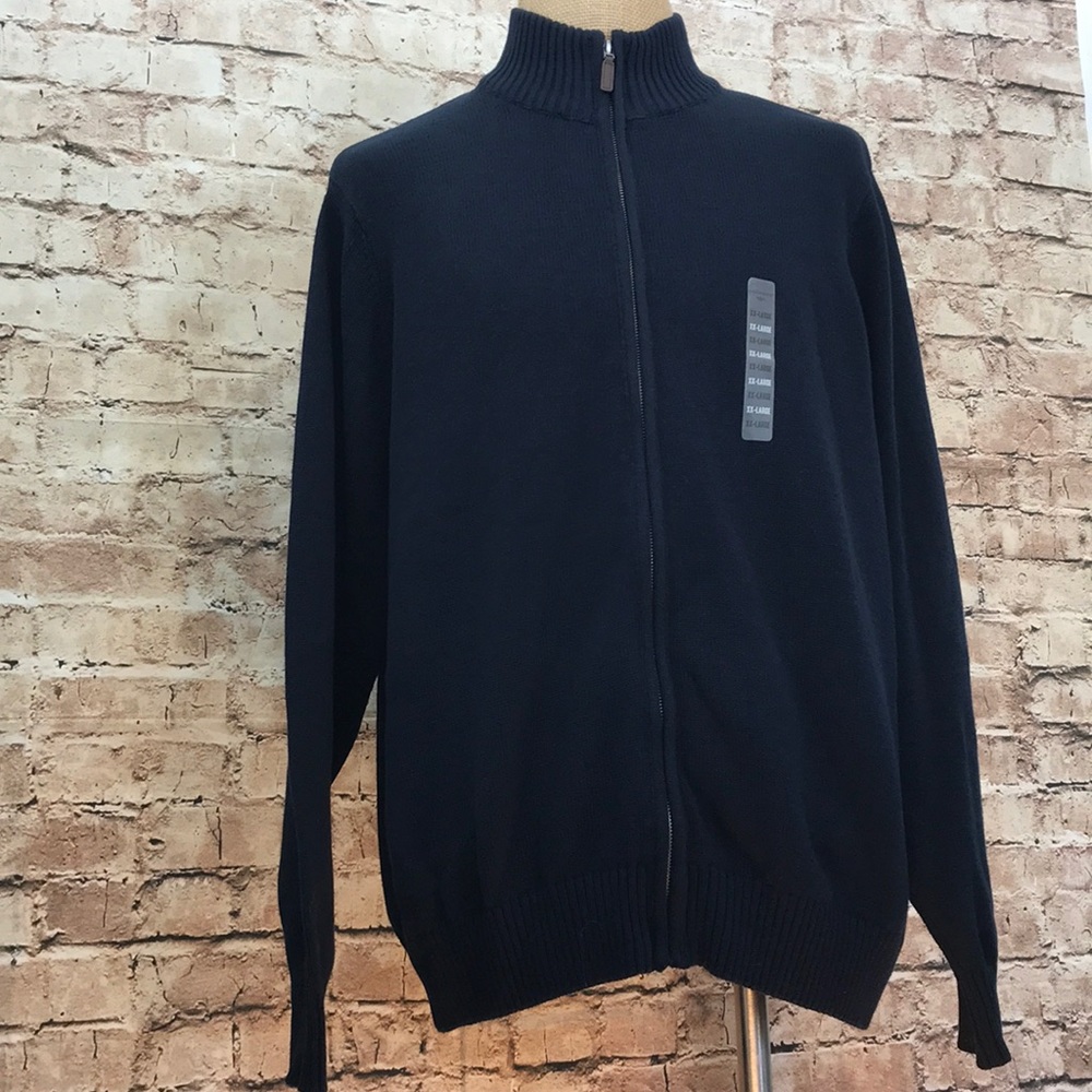NWT Dockers zip up sweater/jacket - Picture 4 of 7